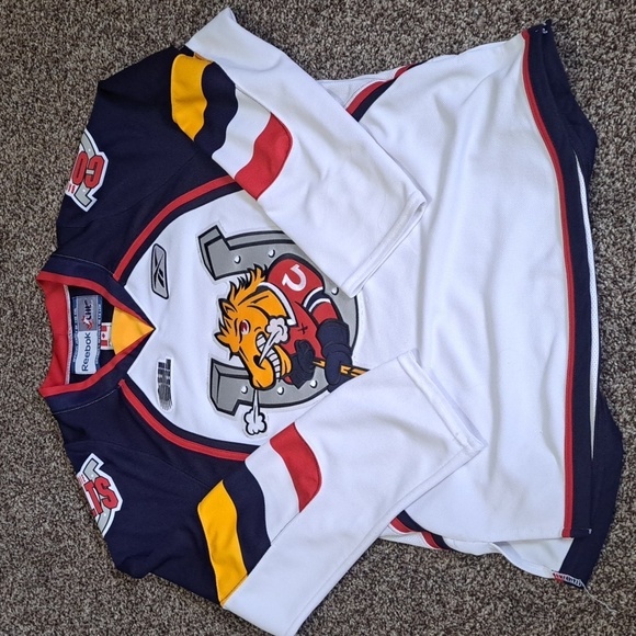 CHL Barrie Colts Reebok Hockey Jersey Size Small - Picture 6 of 11